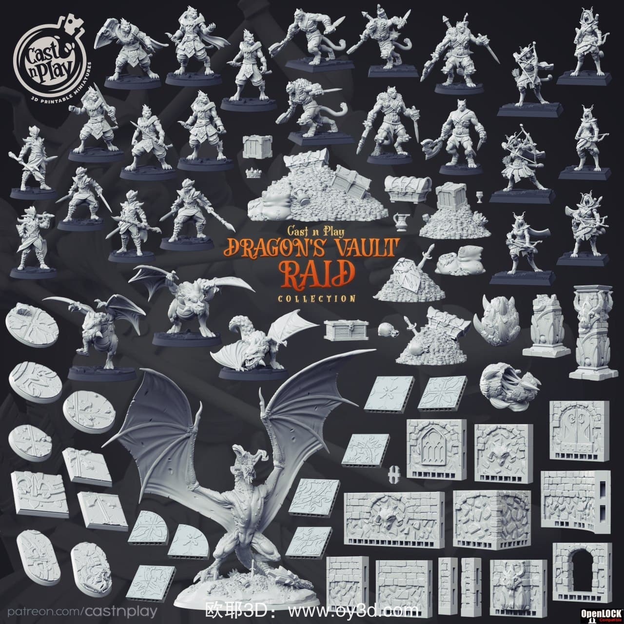 战锤战棋,Amini3D,2019,11,Tabaxi,组装