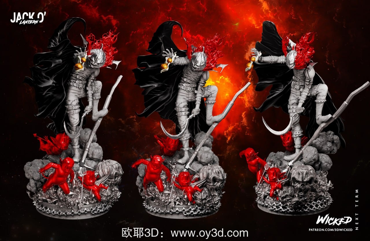 动漫电影,漫威英雄,Wicked,Jack´O,Statue,1,组装