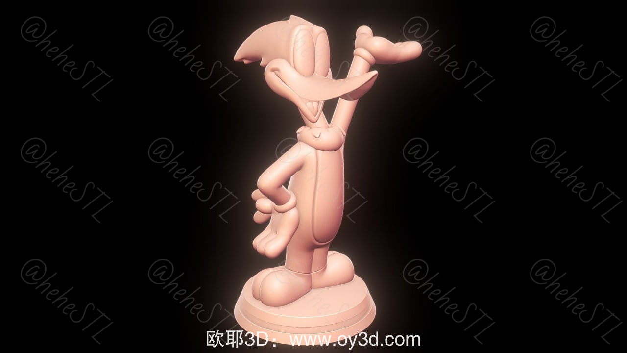 动漫电影,woody,woodpecker,3d,print,组装