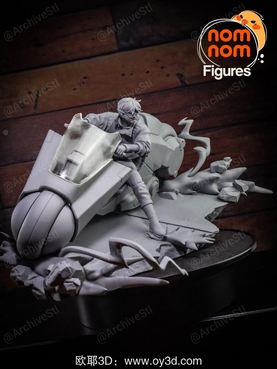 动漫电影,Kaneda,from,Akira,组装