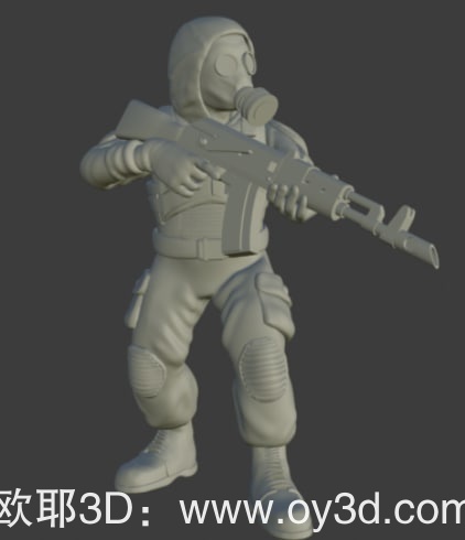 动漫电影,Zone,Stalkers,组装