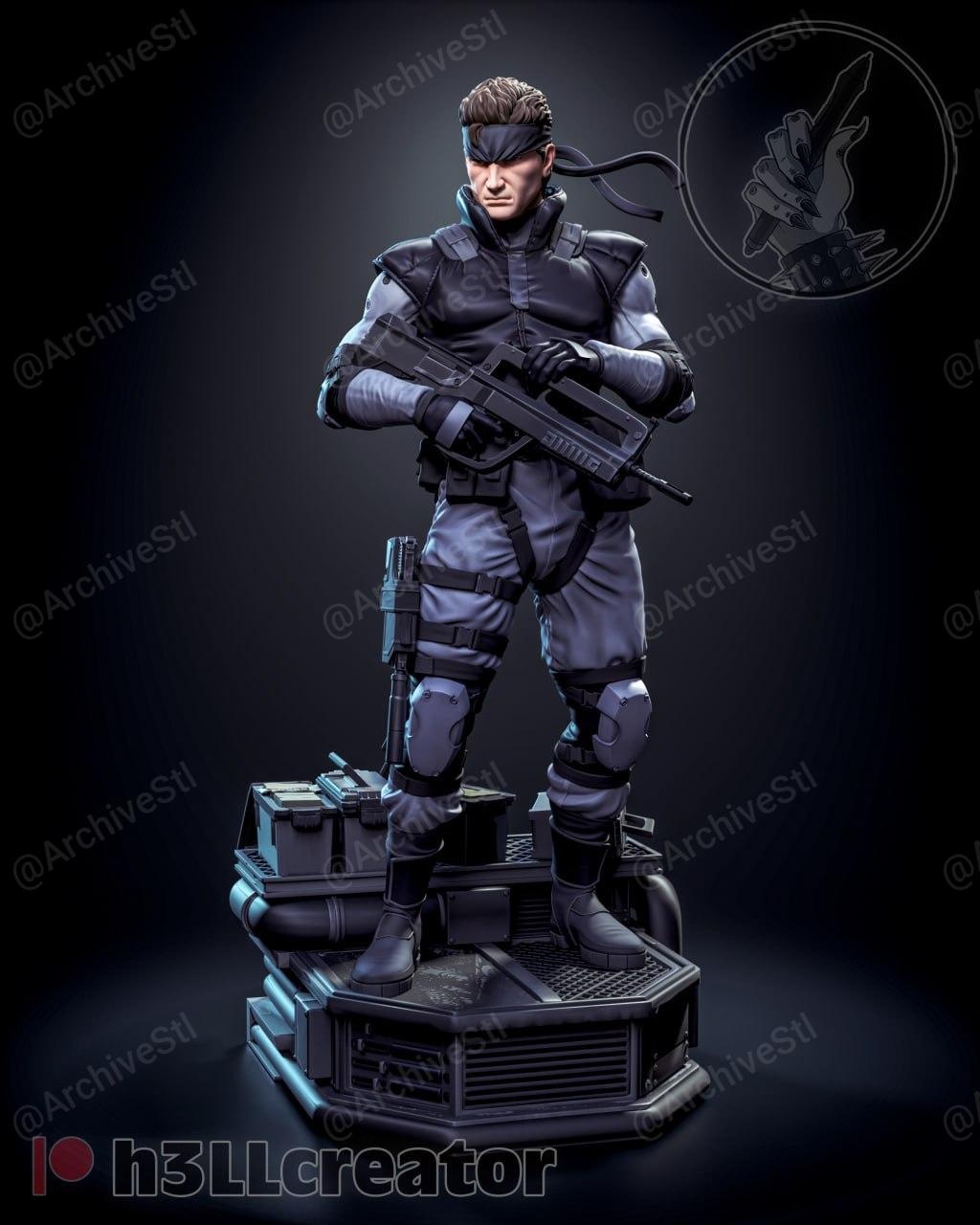 动漫电影,Snake,组装