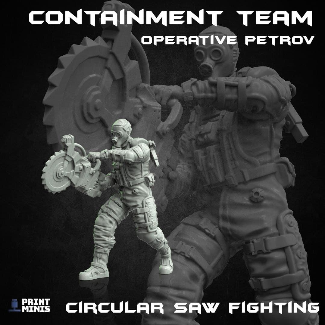 玄奇科幻,500 subscriber bonus Infected Containment Team,组装