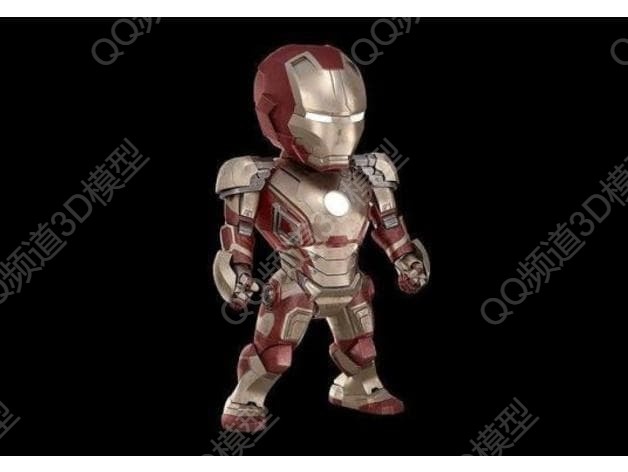 动漫电影,CHIBI,IRON,MAN,组装