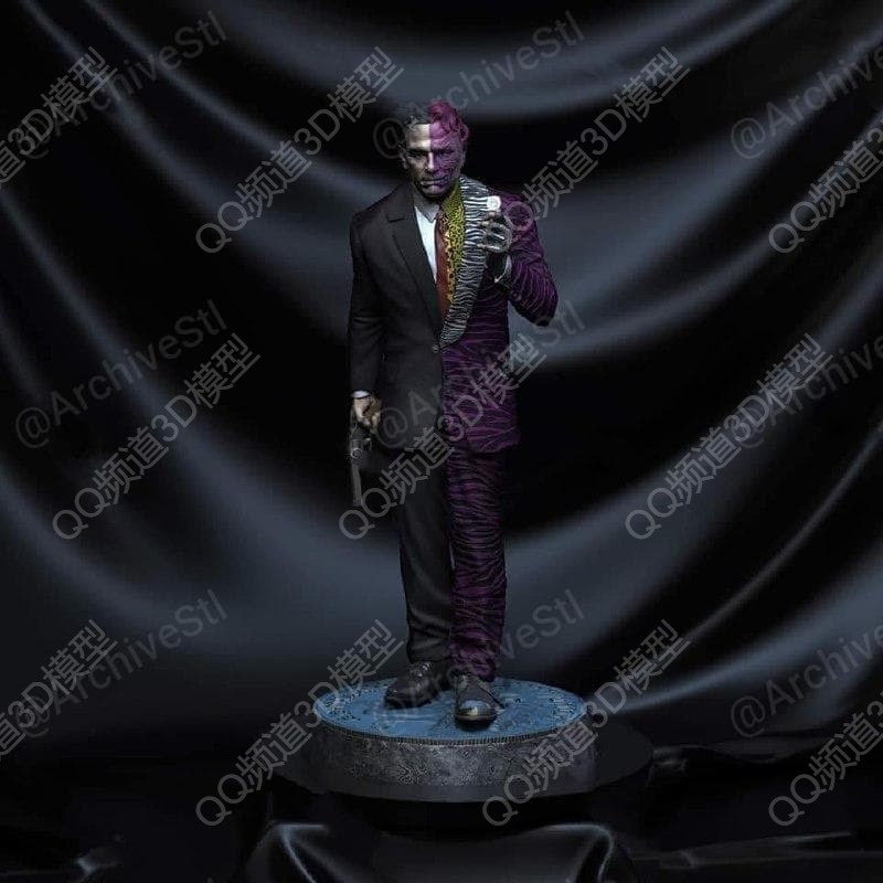 动漫电影,Two,face,Tommy,Lee,Jones,组装