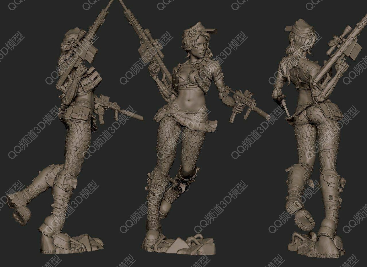 动漫电影,Cyborg,Girl,组装