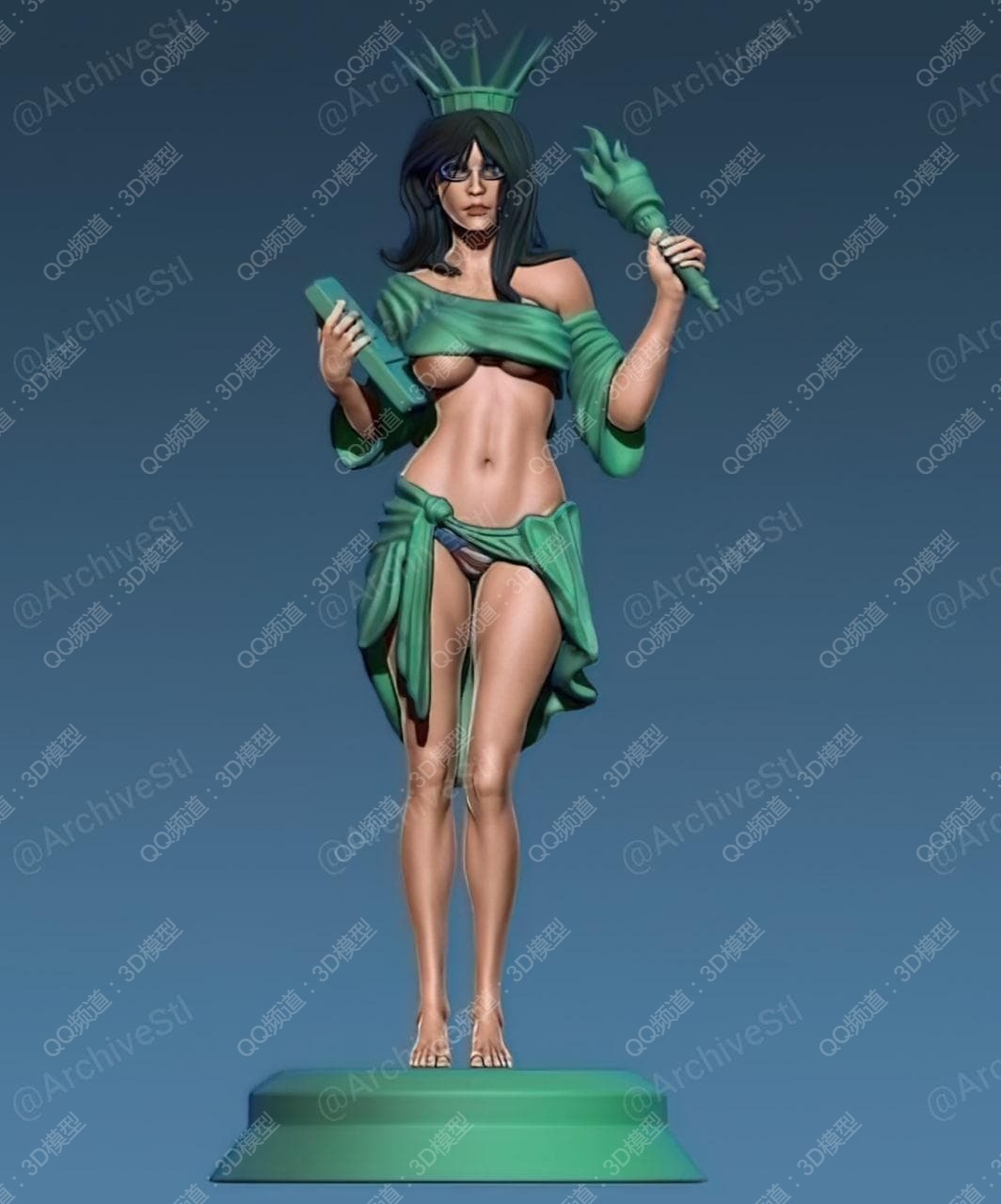 动漫电影,Liberty,组装