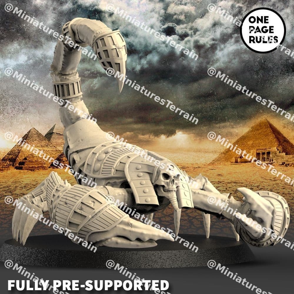 动漫电影,MU,Scorpion,组装