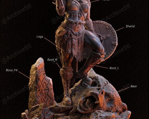 动漫电影,The,Ancestors,Ellika,组装