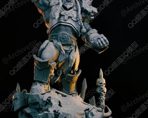 动漫电影,Thrall,WOW,组装