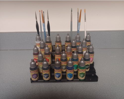 工具玩具,Hobby,Painting,Rack,1,inch,diameter,paints,组装