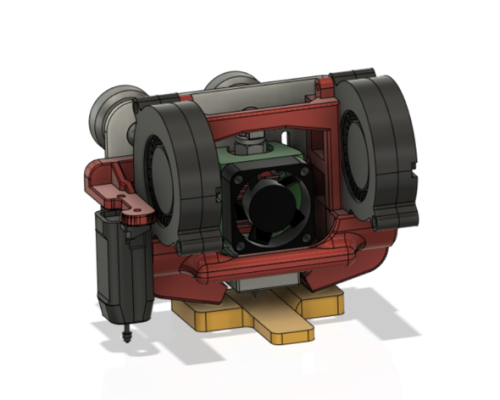 工具玩具,Dual,Fan,Duct,for,Ender,5,5,Pro,Plus,6079533,组装