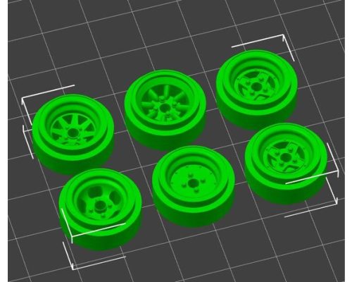 工具玩具,Scalextric,Llantas,Pack007,6160975,组装